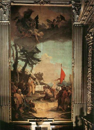 Giovanni Battista Tiepolo The Sacrifice of Melchizedek oil painting picture
